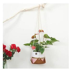 Dorasu 綿縄 屋外屋内植物 観葉植物/花卉 吊り下げ ロープ ハンギングプランター 植木鉢 鉢植え用 鉢 プラント