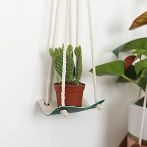 Dorasu 綿縄 屋外屋内植物 観葉植物/花卉 吊り下げ ロープ ハンギングプランター 植木鉢 鉢植え用 鉢 プラント