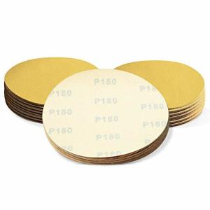 SPEEDWOX サンディングペーパー サンドペーパー 50枚 粒度 #180 穴なし マジック式 紙やすり 152mm セット 研磨 サ