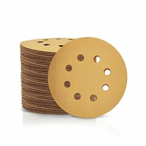 SPEEDWOX サンディングペーパー サンドペーパー 100枚 粒度 #500 穴あり マジック式 紙やすり 125mm セット 研磨 サ