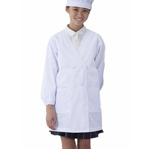 アプロンアパレル 給食衣ダブル型 白・1号 396-30AP 