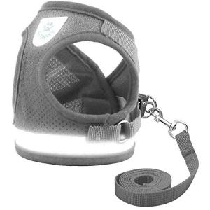 iHR 猫 犬用ハーネス リード付 ベスト