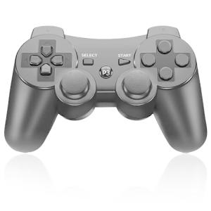 PS3 コントローラー PS3 ワイヤレスコントローラー Bluetooth ワイヤレス ゲームパッ...