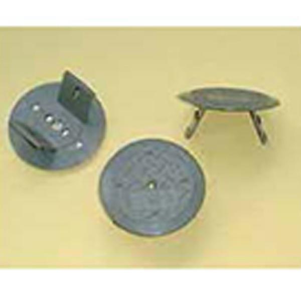 送料無料 覆工板Pキャップ 天板80φ×高さ35H 100個 AR-1057 アラオ 製 爆買