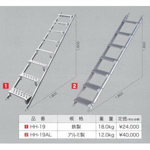 アルミ階段 7段 信和タイプ Aタイプ 足場 ...の詳細画像2
