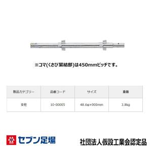 支柱1800 三共 Cタイプ 足場 : 足場販売ドットコム 足場材専門店