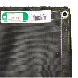 防炎メッシュシート 2類 0.9m×6.3m ブラック 黒 日本防炎協会認定品 