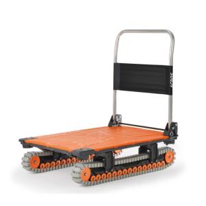 クローラ－台車 キャタピラ台車 クローラー台車 フットスタンド付き アクロス SC