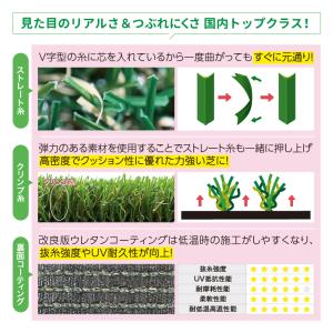 人工芝 メモリーターフ25mm 芝丈:25mm...の詳細画像5