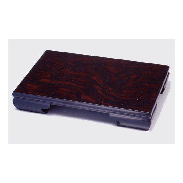 花台 日本製 25-26-2木製 黒檀調 16.0 やよい 送料無料