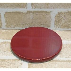 花台　日本製　ミニ2C-95  敷板  　正円型　黒艶�