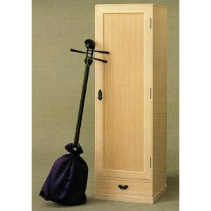 三味線桐箪笥 総桐三味線箪笥・時代仕上げ 三味線ケース 製造直売 商品番号1987Y