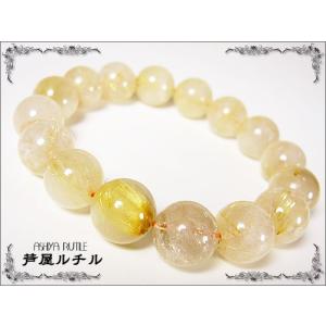 ★完売御礼★/ルチルクォーツ/ブレスレット/13mm/1つ星｜ashiya-rutile