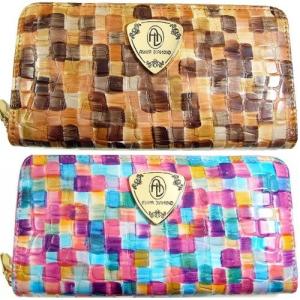 ★完売御礼★(訳あり）1万5,400円→90％OFF 芦屋ダイヤモンド正規品 ステンドガラス柄  長財布