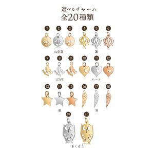 故人様向け チャーム付き 遺骨キーホルダー o...の詳細画像3