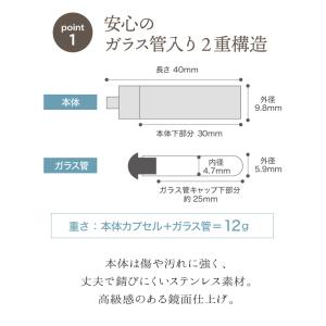 故人様向け 金属アレルギー 対応 遺骨ペンダン...の詳細画像5