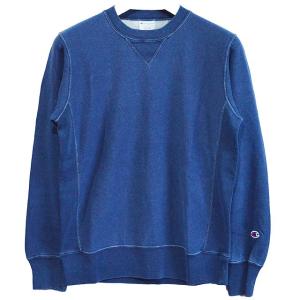 チャンピオン トレーナー Champion REVERSE WEAVE CREW NECK SWEAT インディゴ SWB326 C3-K003｜ashoesselect