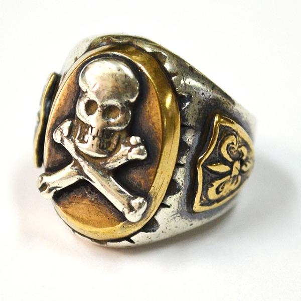HTC 指輪 MEXICAN RING #OVAL SKULL