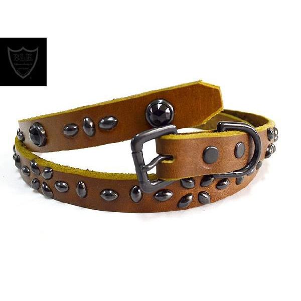 HTC BLACK ベルト #BT0024 0.75inch BELT L.BROWN