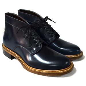 Makers メイカーズ 靴 CHUKKA BOOTS 15AW NAVY｜ashoesselect