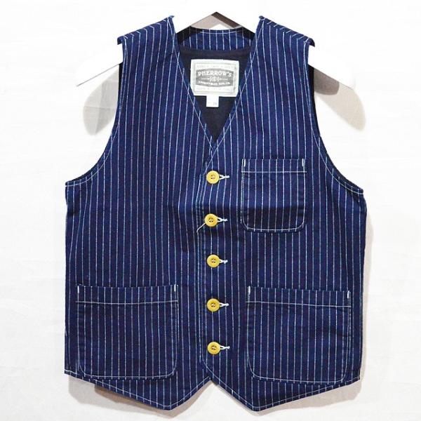 フェローズ Pherrow's ウォバッシュベスト PV1-W