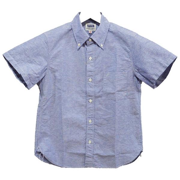 フェローズ Pherrow's ボタンダウンオックスフォードS/Sシャツ PBDS1