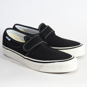 VANS スニーカー スリッポン バンズ Slip-On 47V DX(ANAHEIM FACTORY) BLACK VN0A3MVAMR2 アナハイムファクトリー｜ashoesselect