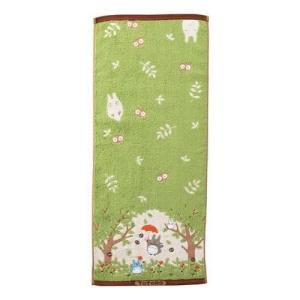 となりのトトロ フェイスタオル 木陰の散歩 34...の商品画像