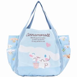 シナモロール バルーントートバッグ サンリオキャラクターグッズ CNバーガーシナモ4176 ヤスダ通商 4582135137043