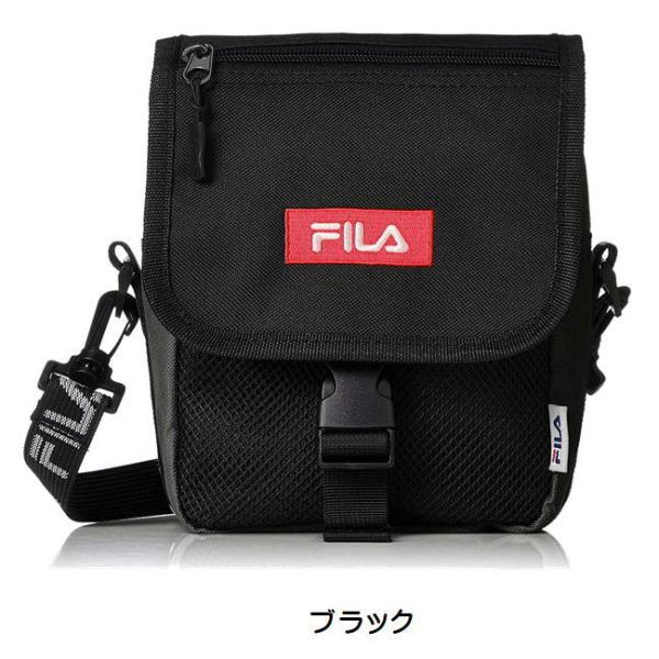 FILA ショルダーバッグ ロゴテープ サコッシュ FM2140 ミニショルダーバッグ 斜め掛けバッ...