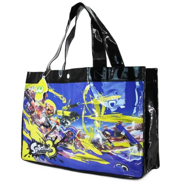 プールバッグ スプラトゥーン3 マチアリ 角型 任天堂 キャラクター ビーチバッグ サンアート 水着...