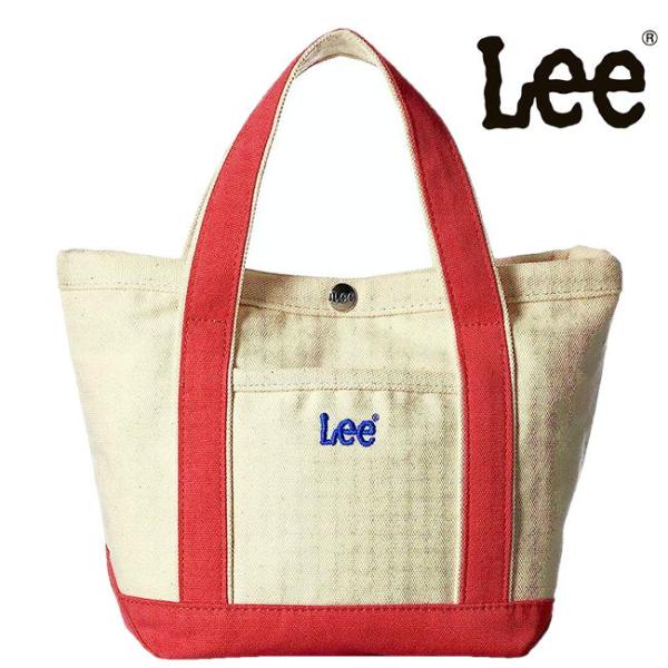 Lee トートバッグ リー キャンバス 帆布 バッグ リ−ブランド コットン 手提げバッグ ミニトー...