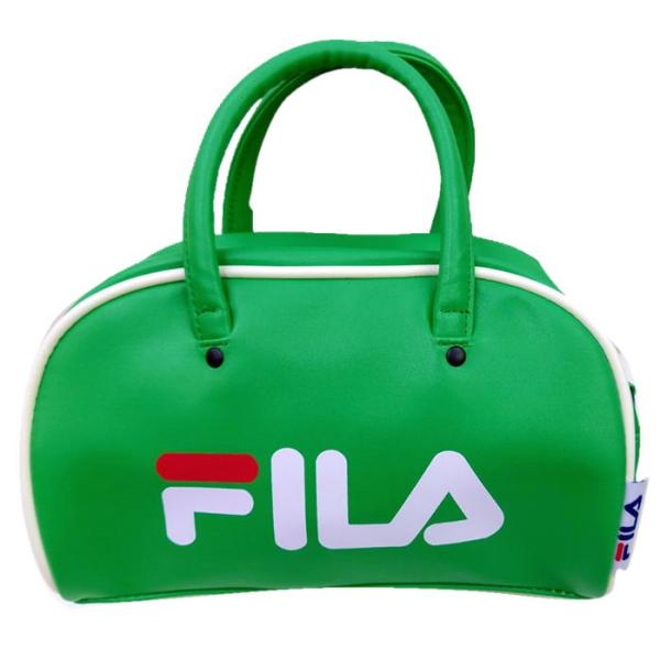 FILA ボストンバッグ フィラ 2WAY ショルダーバッグ カレッジロゴ ミニボストンバッグ FI...