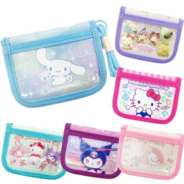 財布 サンリオ キャラクター K-2932 ラウンド ウォレット 二つ折り財布 キッズ キティ マイ...