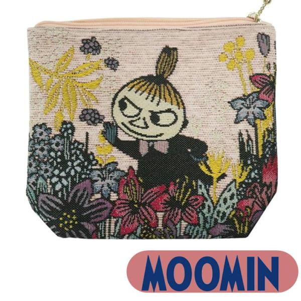 ムーミン ポーチ リトルミイ パープルシャワー MOOMIN グッズ キャラクター 丸眞 ゴブラン ...