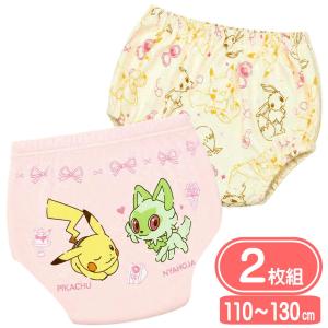 ポケモン 女児 ショーツ 2枚組 アイリン 36991 きゃらふるインナー パンツ 下着 インナー キッズ 子供 女の子 ポケットモンスター キャラクター
