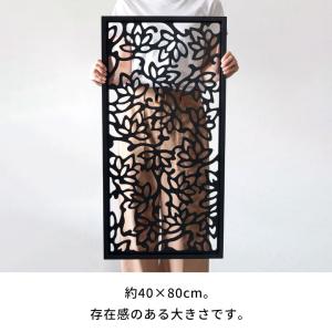 アート パネル レリーフ 彫刻 フレーム 蓮の...の詳細画像3