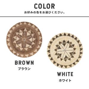 壁掛けトレイ ウォールデコレーション ラタン製...の詳細画像1