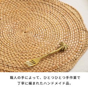 ランチョン マット ラタン 籐 プレイス 約 ...の詳細画像4