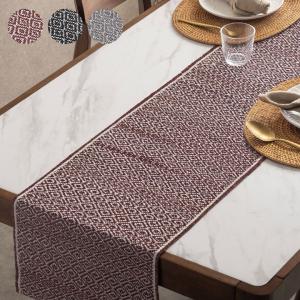 サテン テーブルランナー 伝統柄 サテン生地 タイ アジアン