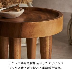 無垢 ローテーブル 小さめ おしゃれ ミニテー...の詳細画像5