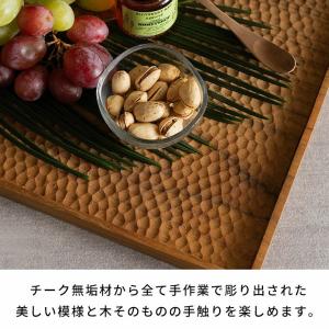 お盆 トレー おしゃれ 北欧 長方形 四角 ト...の詳細画像3