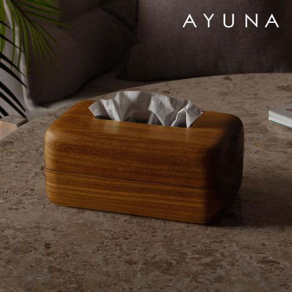 ティッシュケース おしゃれ 木製 北欧 韓国 四角 卓上 ソフトパック 詰め替え 天然木 シンプル ...