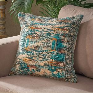 北欧風デザイン刺繍クッションカバー45×45 象 : Cs Select シーズ