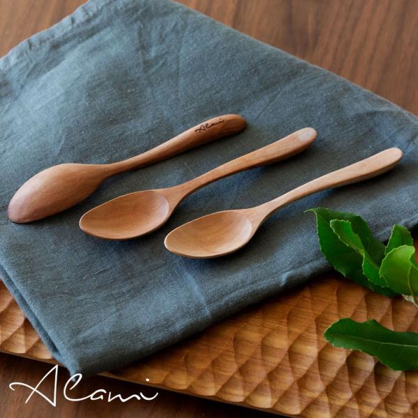 メール便対応 ティースプーン スプーン 育てる木のカトラリー 天然木 ロンガンウッド 竜眼 無塗装 ...