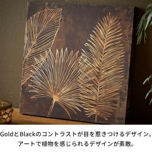 アート パネル 葉 リーフ キャンパス 40×...の詳細画像3