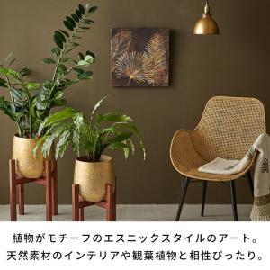 アート パネル 葉 リーフ キャンパス 40×...の詳細画像4