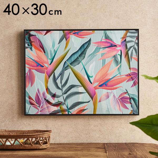 アート フレーム パネル フラワー 花 キャンパス 30cm×40cm ウォール デコレーション 絵...