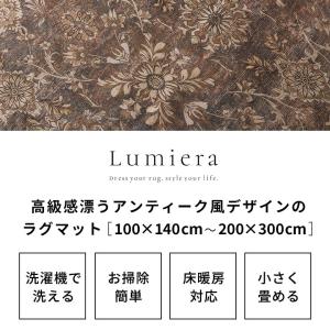 ラグ 洗える おしゃれ 夏 ラグマット 200...の詳細画像1