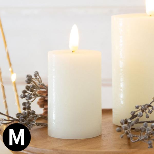 キャンドル型LEDライト ロウ デコレーション クリスマス 置物 電飾 卓上 蝋 ろう オブジェ オ...